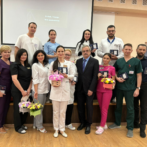 В краевой детской больнице вручены медали 