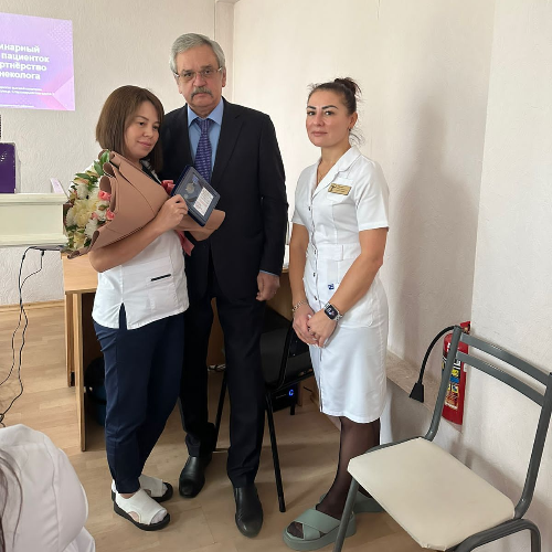 Врачу городской поликлиники № 2 города Ставрополя вручена медаль