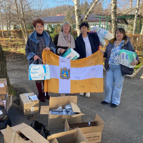 Первичная профсоюзная организация Изобильненской районной больницы оказала помощь нашим защитникам